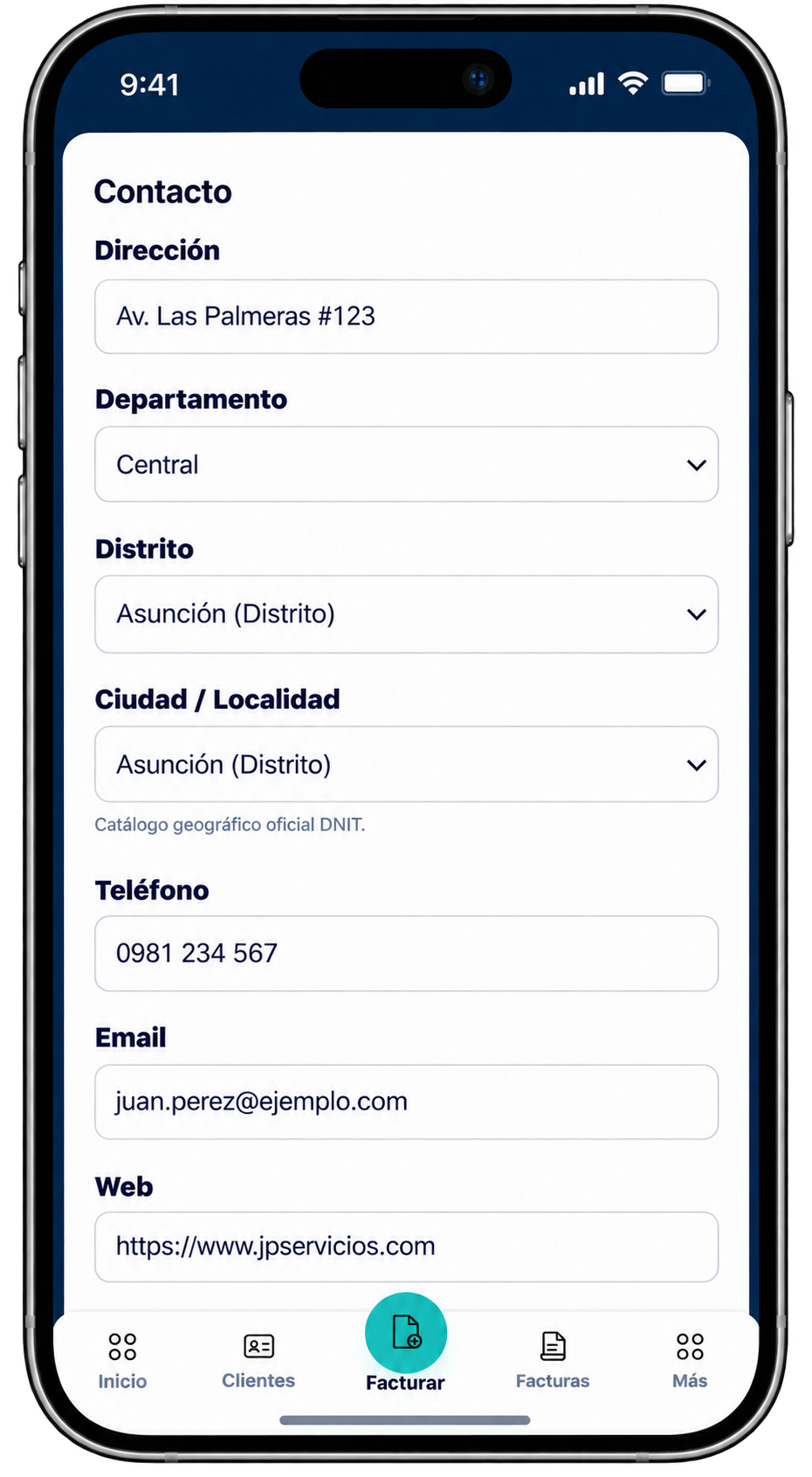 EventFlow FE issuer contact and geographic information